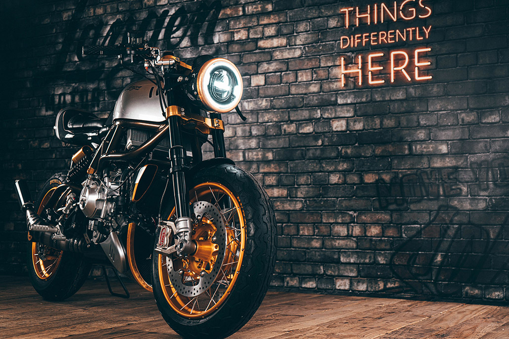 Britain’s brand new motorcycle company, Langen, launches the Two Stroke