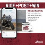 Last Chance to Ride, Post, Win with Indian Motorcycle