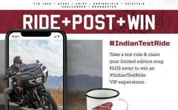 Last Chance To Ride, Post, Win With Indian Motorcycle