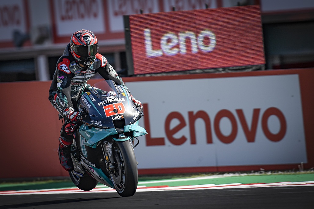 Quartararo leads a Yamaha armada on Friday