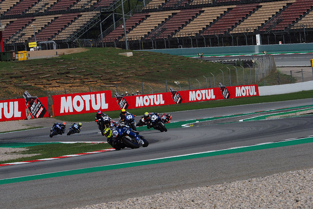 Verdoia storms to shock WorldSSP victory in Red Flagged Race 1