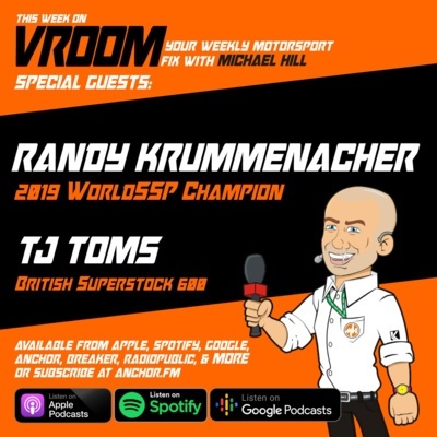 Vroom – Your Motorsport Fix, Episode 13 – Randy Krummenacher, Tj Toms