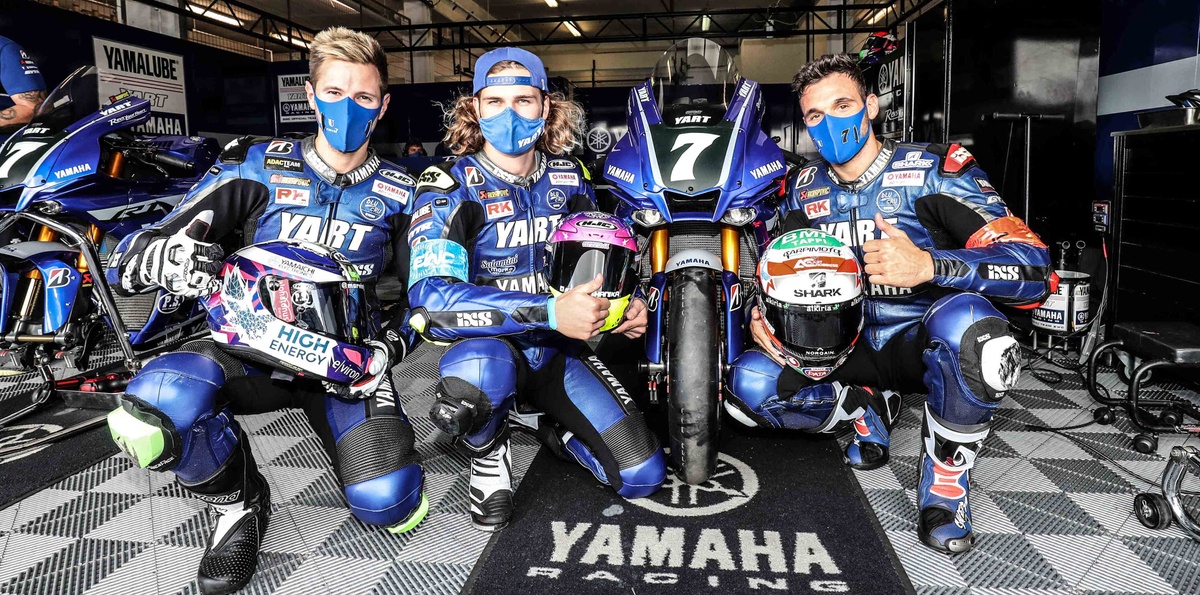 YART Yamaha seal pole position at Estoril