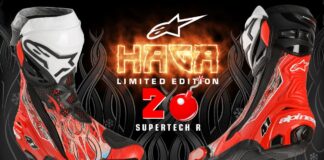 Alpinestars Presents:  Limited Edition ‘haga 20’ Supertech R  Race Replica Boots