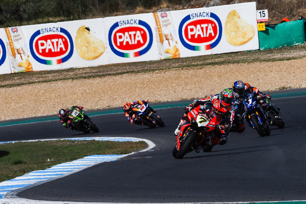 Davies sign off from factory Ducati seat with thrilling Estoril Race 2 victory