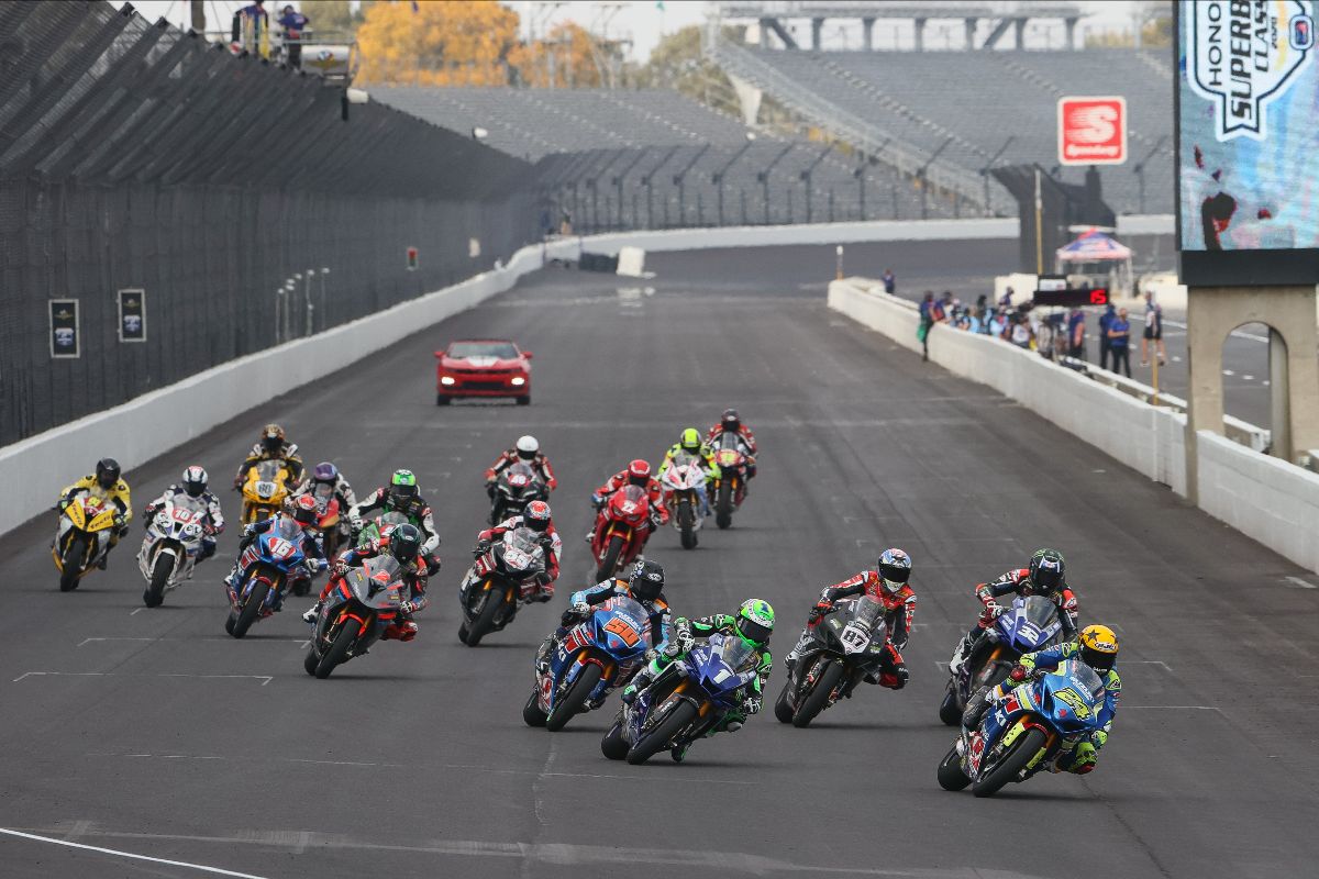 Fong Wins A Drama-Filled Superbike Race  At The Brickyard