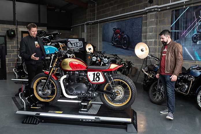 Fowlers’ Ve Day Bike Wins Public Vote In Triumph Bonneville Build-off