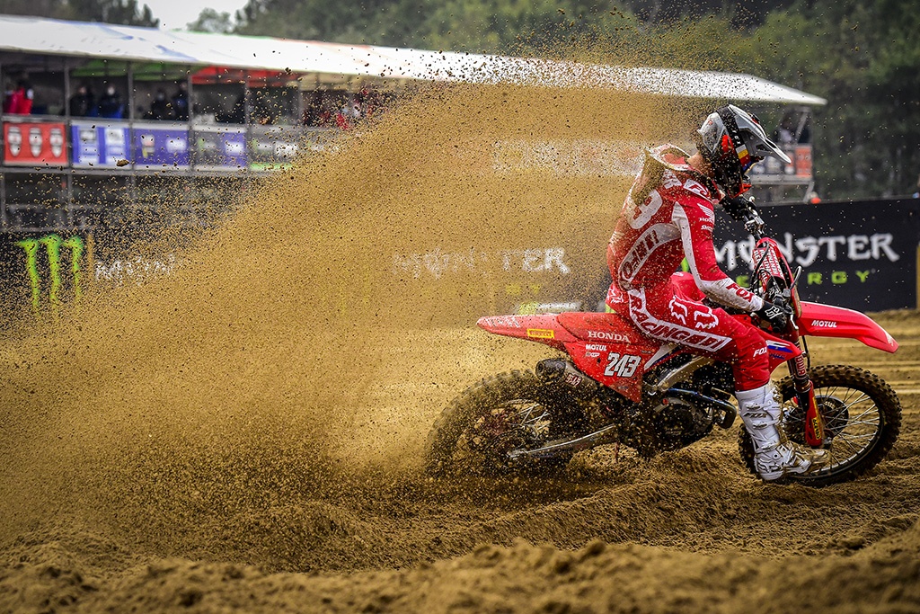 Gajser and Vialle dominate the podium at the Monster Energy MXGP of Flanders