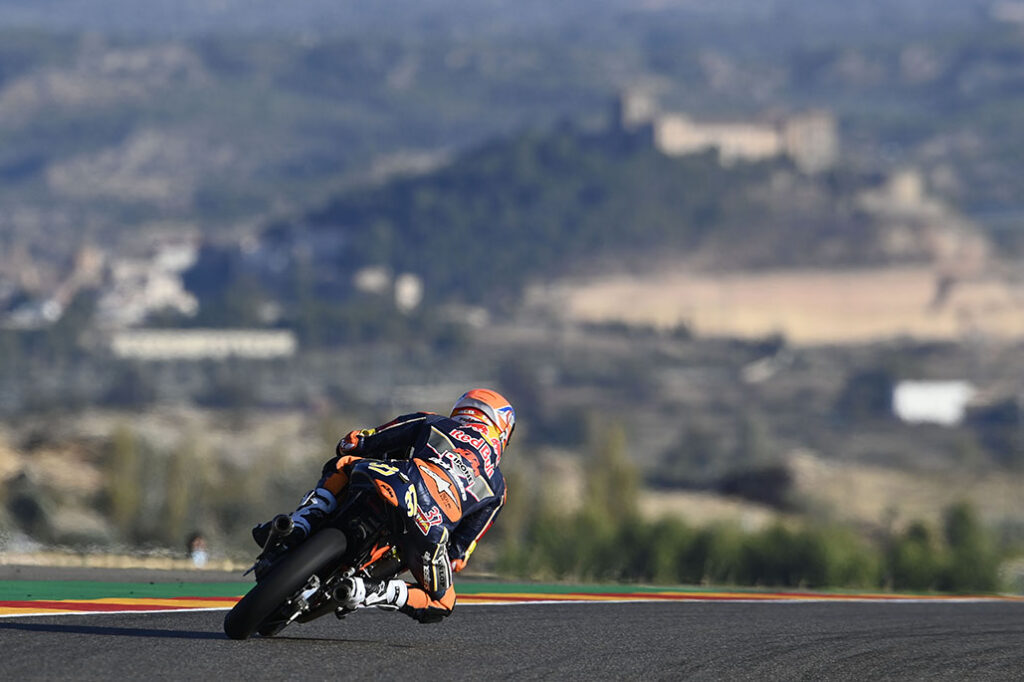 It’s that man Acosta again in Aragón Rookies Cup Qualifying