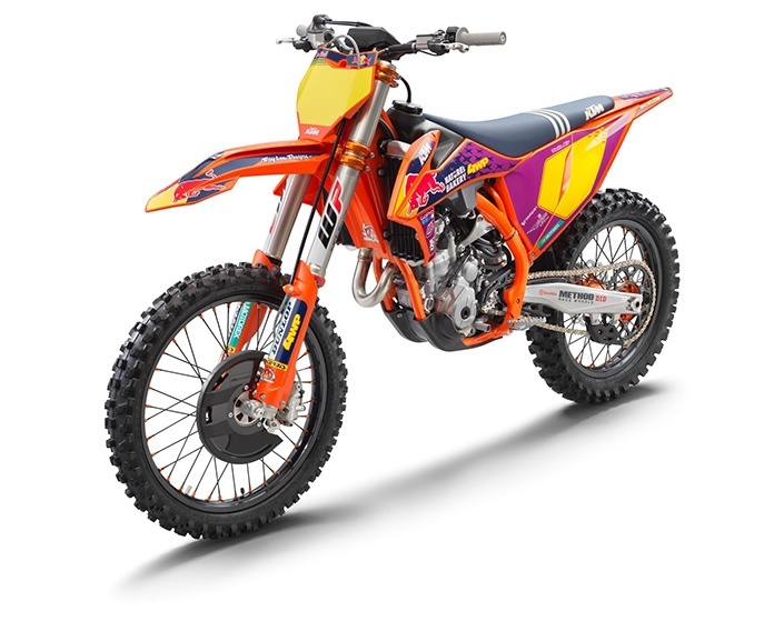 Ktm Unveils 2021 Ktm 250 Sx F Troy Lee Designs Motocross Machine 01