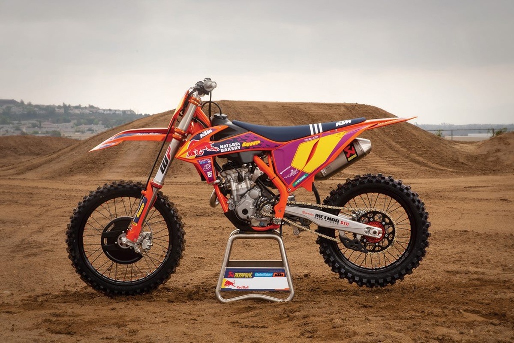 KTM Unveils 2021 KTM 250 SX-F Troy Lee Designs Motocross Machine