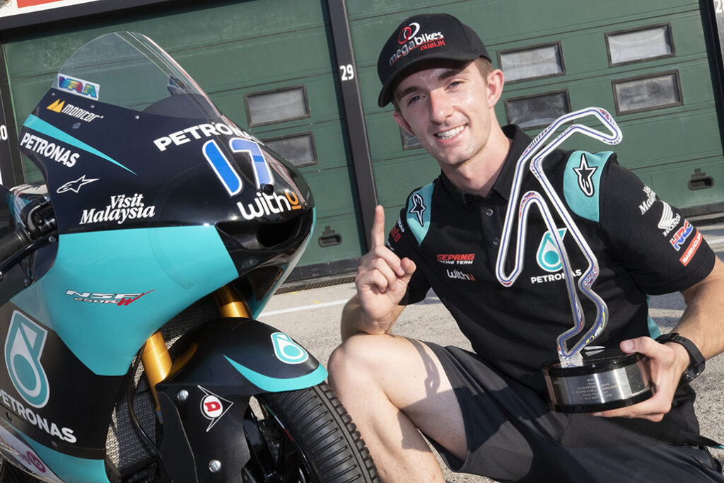 McPhee and PETRONAS Sprinta Racing Moto3 continue their winning relationship