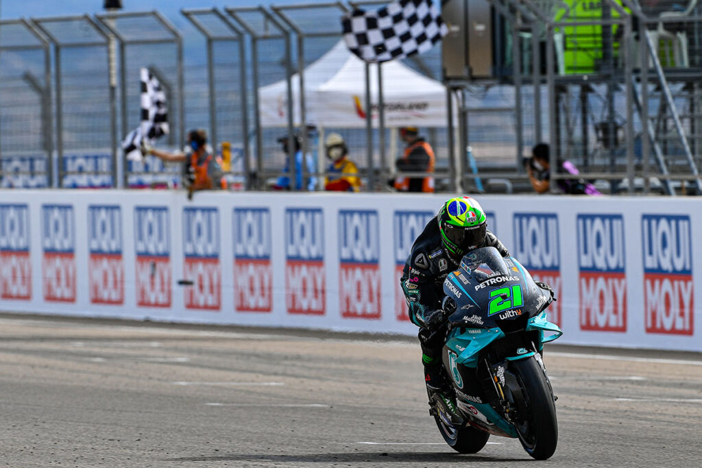 Morbidelli puts on a masterclass at MotorLand