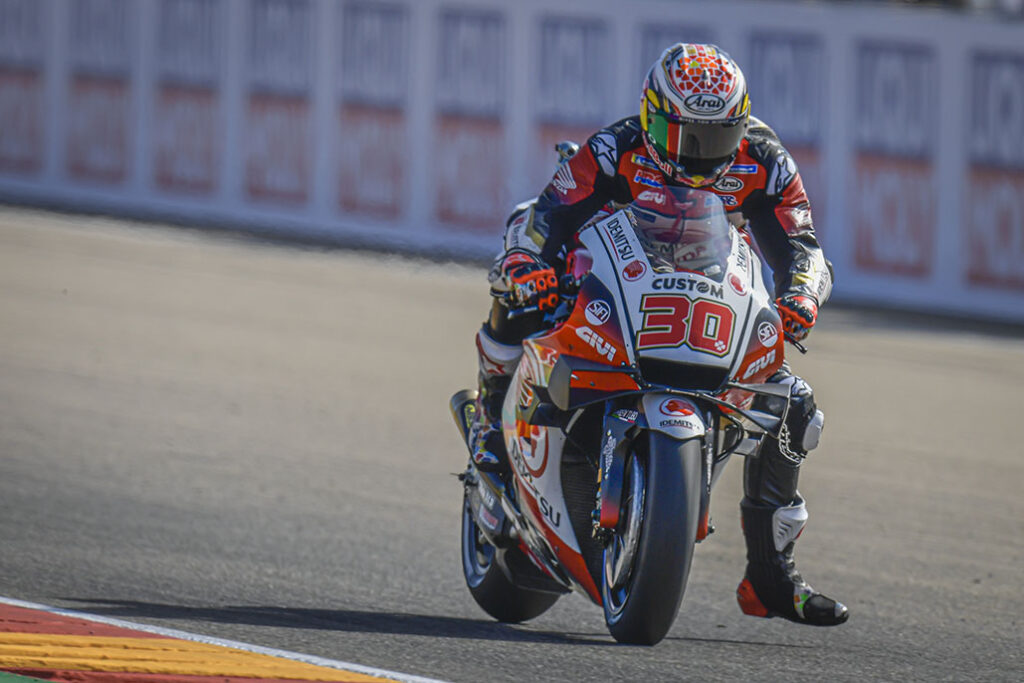 Nakagami nabs magnificent maiden MotoGP™ pole at MotorLand