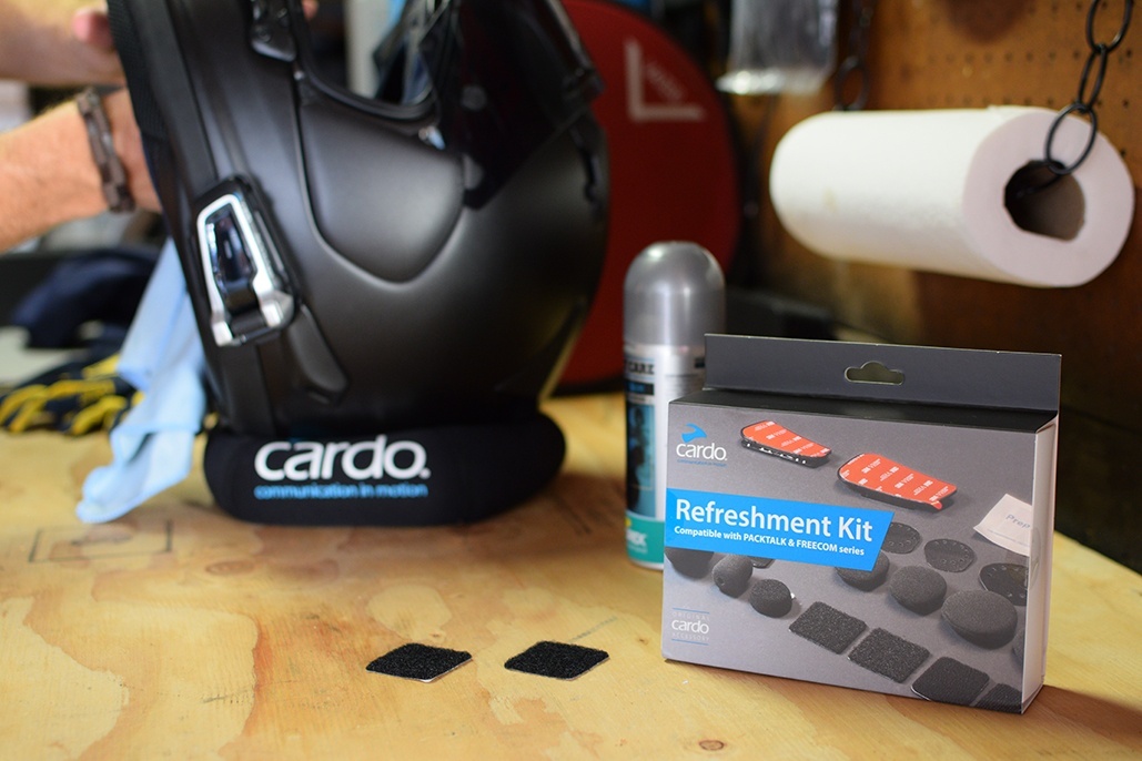 Revitalise your helmet with the Cardo Systems Refreshment Kit