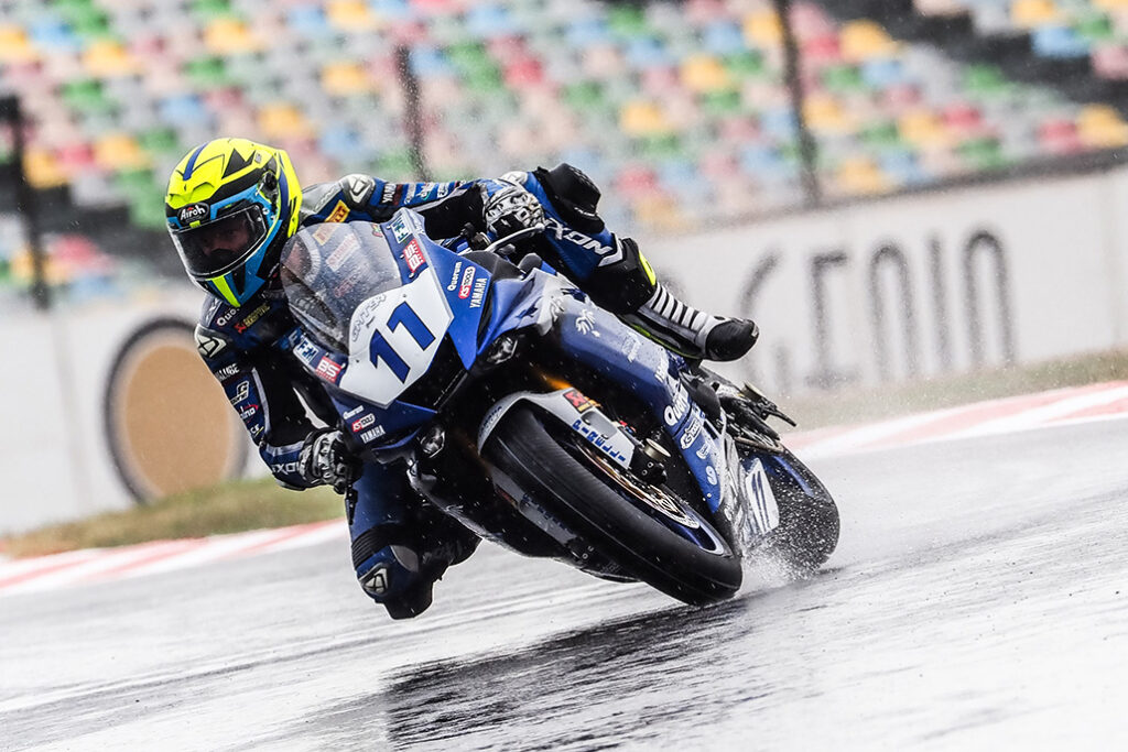 Smith fastest after wet Friday WorldSSP action at Magny-Cours