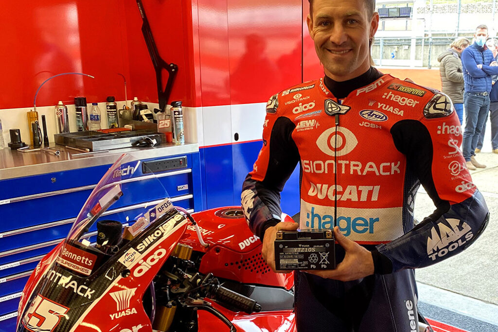 Yuasa powers Josh Brookes and Ducati to British Superbikes championship victory