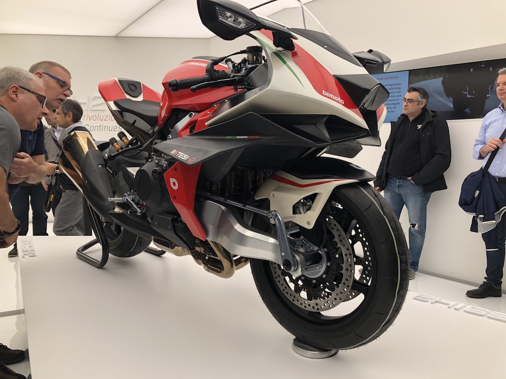 Bimota – Kawasaki Collaboration And Tesi H2 Concept Revealed At Eicma 2019