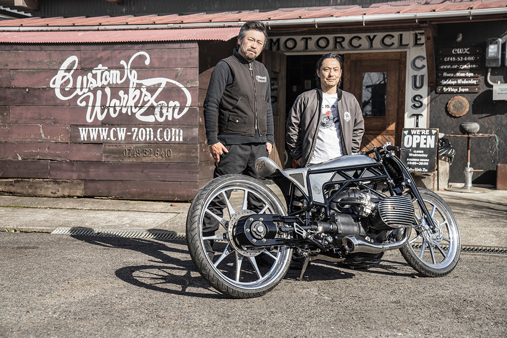 CUSTOM WORKS ZON presents a spectacular custom bike based around new boxer engine