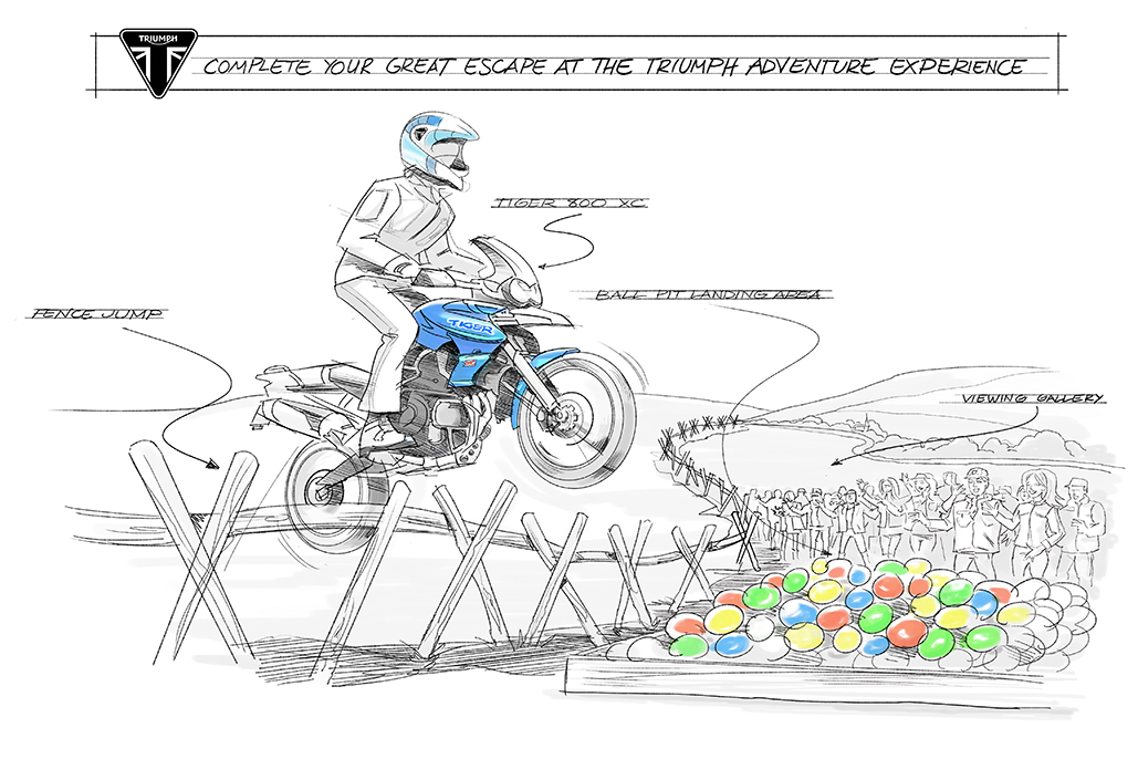 Complete The Great Escape At The Triumph Adventure Experience
