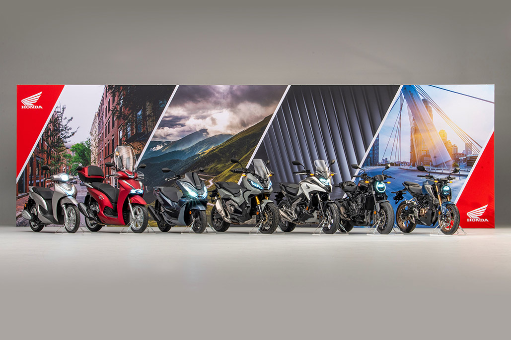 Honda announce seven more additions to its comprehensive 2021 European motorcycle line up