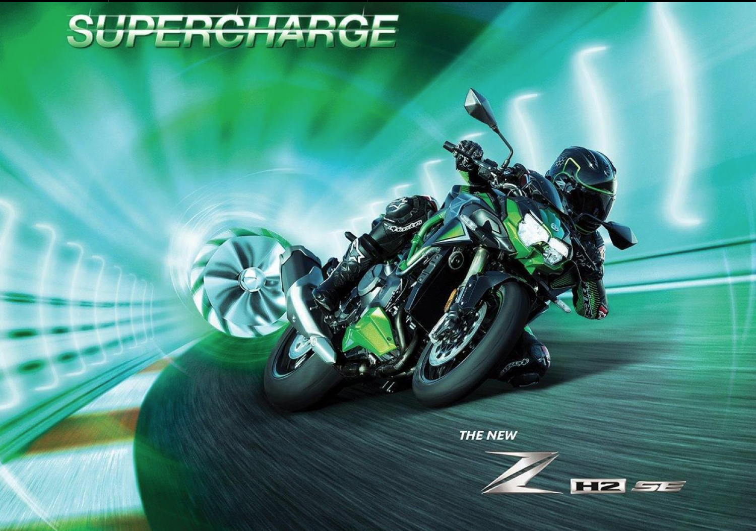 Kawasaki’s Supercharged Z H2 Se Blasts Into 2021