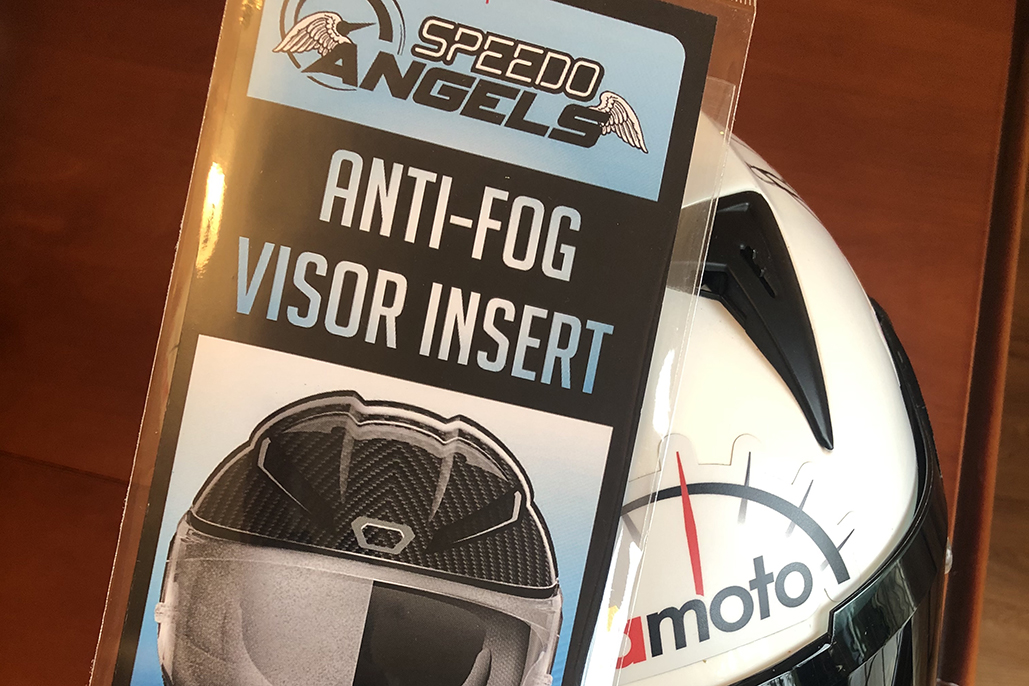 Laramoto reviews the Speedo Angels Anti Fog Visor Insert – clear vision in rain or…. more rain!