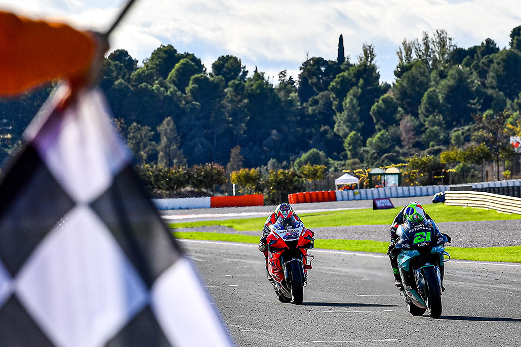 Morbidelli And Miller Stage A Last Lap Thriller, Mir Crowned Motogp™ World Champion