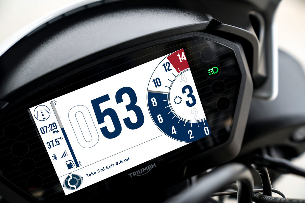 New 2019 Triumph Tft Connectivity System