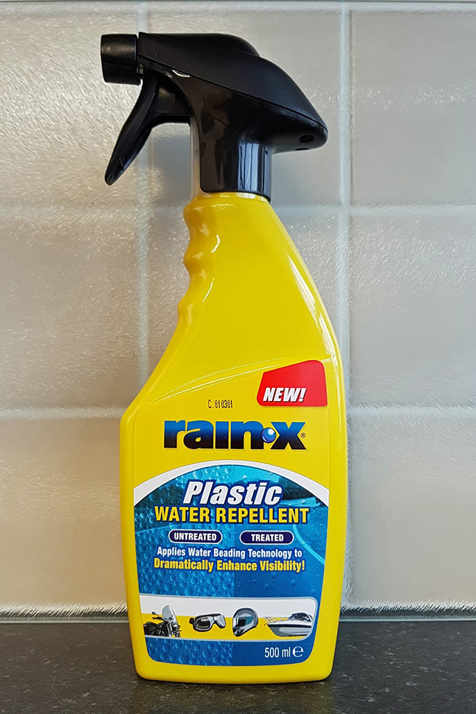 Rain-X Water Repellent For Plastic  Superbike News - Our Archive  Motorcycle News Site