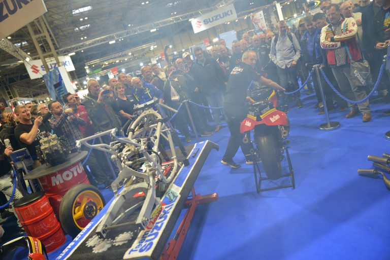 Suzuki releases video of Sheene bike restoration