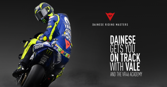 The Dainese Experience is ready to take you to the Misano track with Vale and The Academy