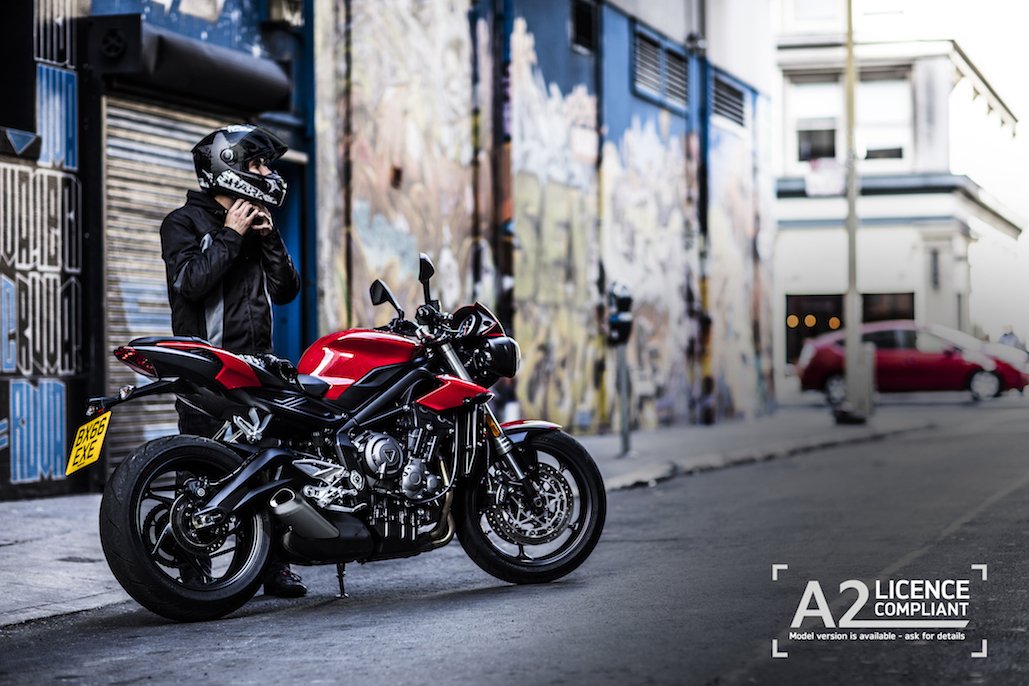 Triumph Motorcycles launches its A2 Roadshow