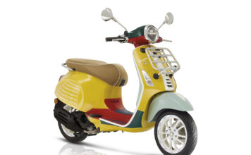 Vespa Primavera Sean Wotherspoon Has Arrived To Colour The Show Rooms Across Italy