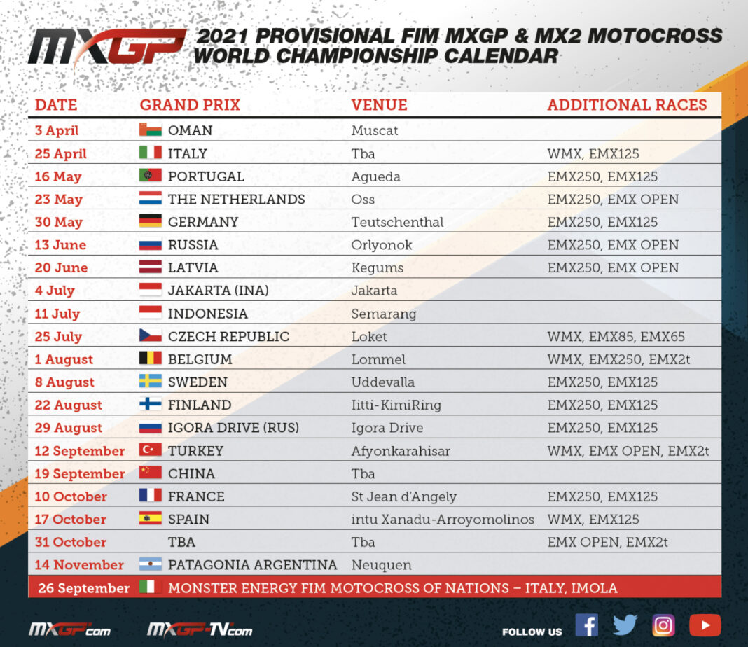 Motocross 2022 Tv Schedule