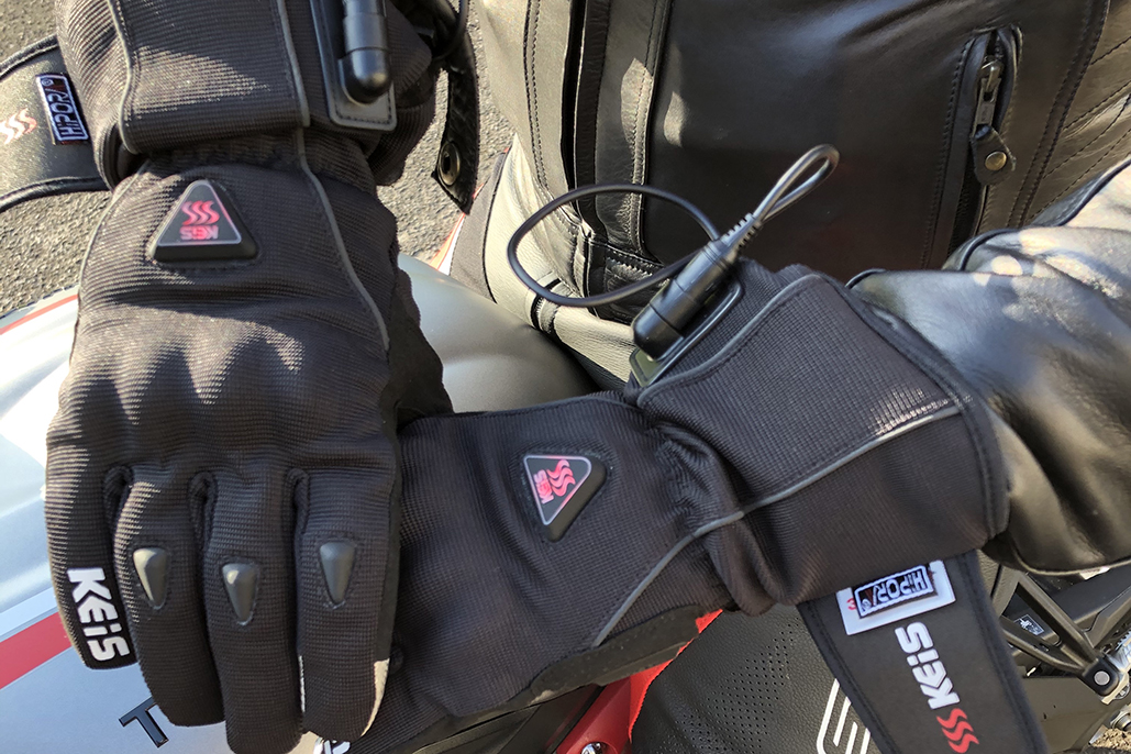 Keis Heated Motorcycle Gloves – G701 Bonded-textile Review