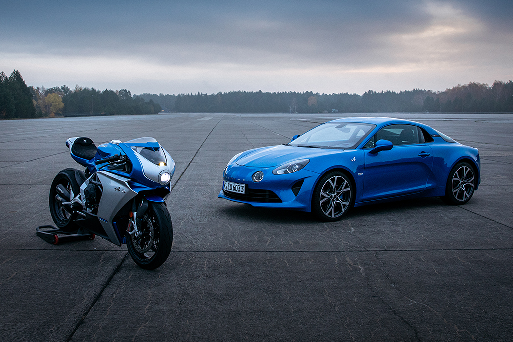 Mv Agusta Teams Up With Motorsport Legend Alpine