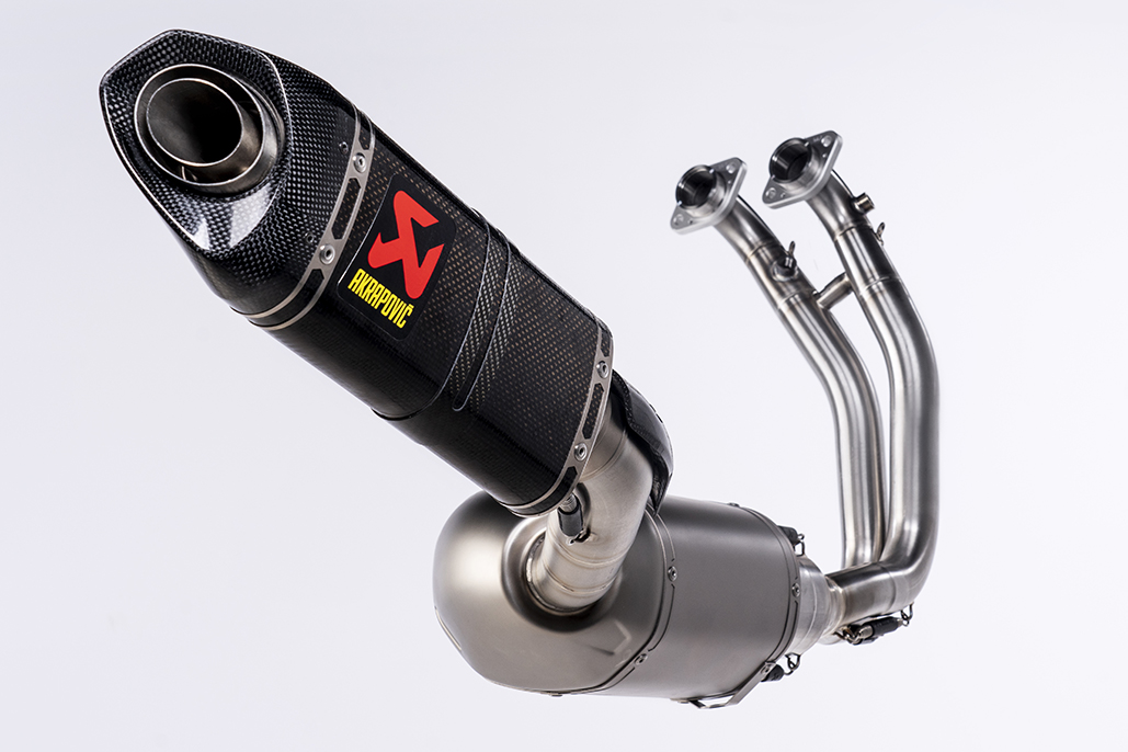 Racing Line (Carbon) Exhaust System for the Aprilia RS 660 from Akrapovič