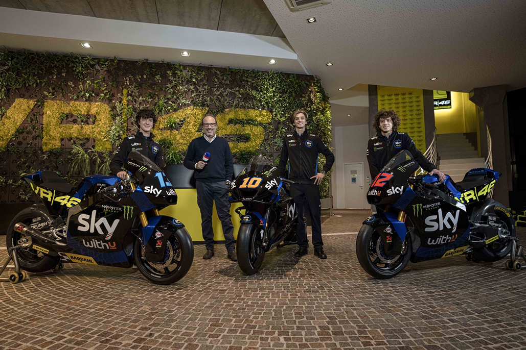 Sky Racing Team VR46, Reveal 2021 Liveries