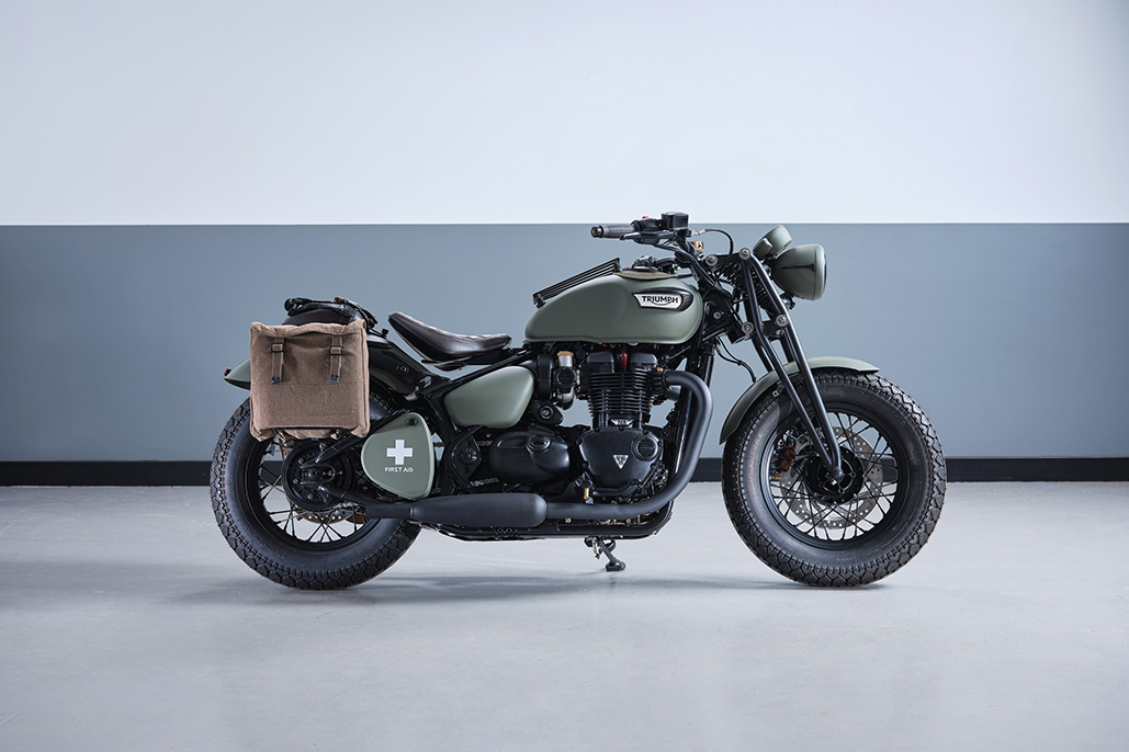 Triumph For Bristol-built Custom Motorcycle