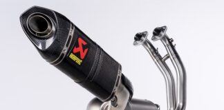 Racing Line (Carbon) Exhaust System for the Aprilia RS 660 from Akrapovič