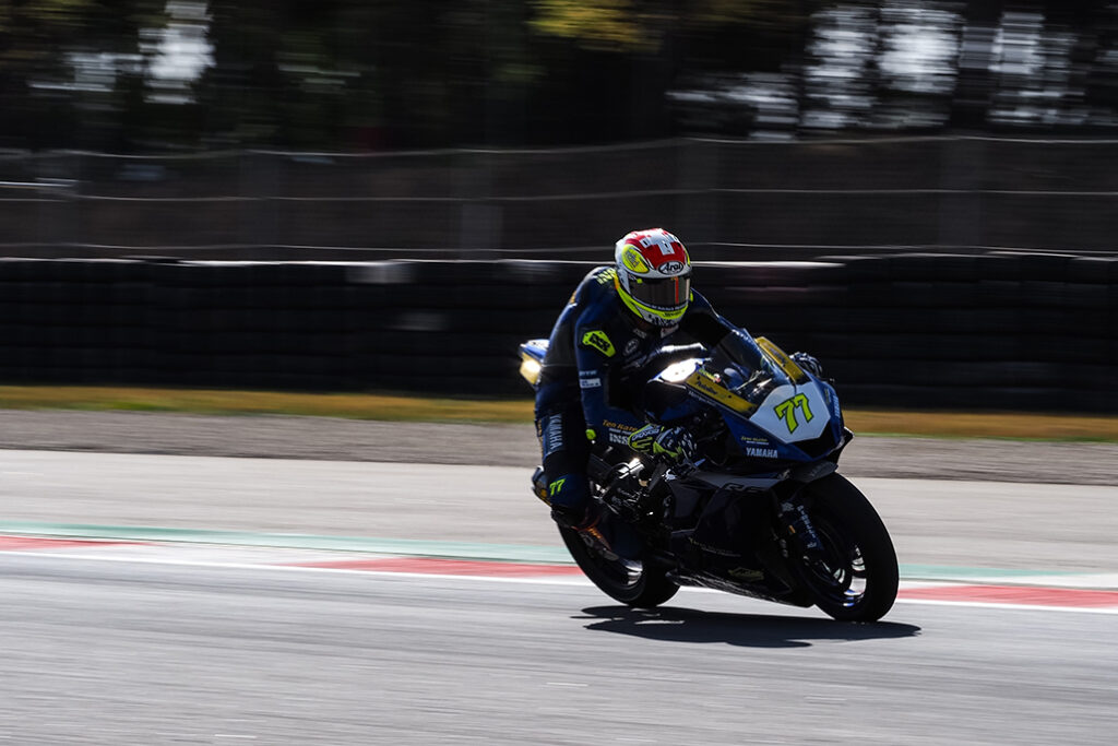 Aegerter quickest on day two with last-ditch lap in afternoon session