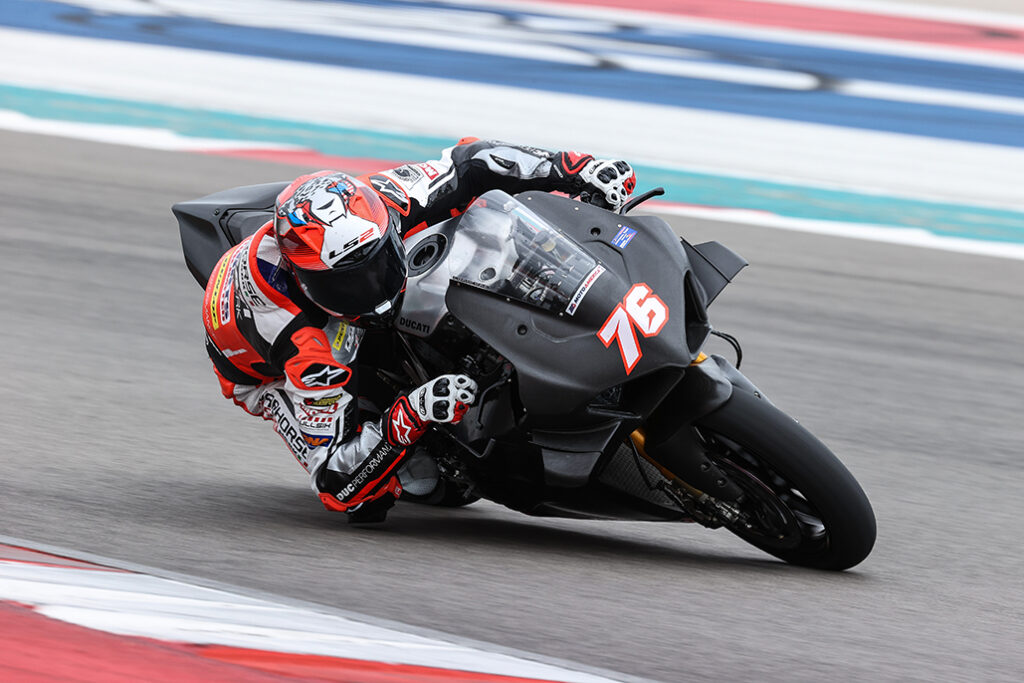 Baz Leads Day One Of MotoAmerica  Dunlop Preseason Test