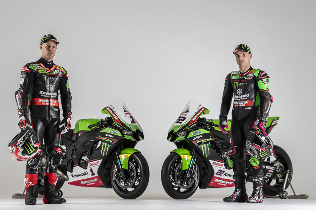 Jonathan Rea And Alex Lowes Unveil The 2021 Krt World Superbike