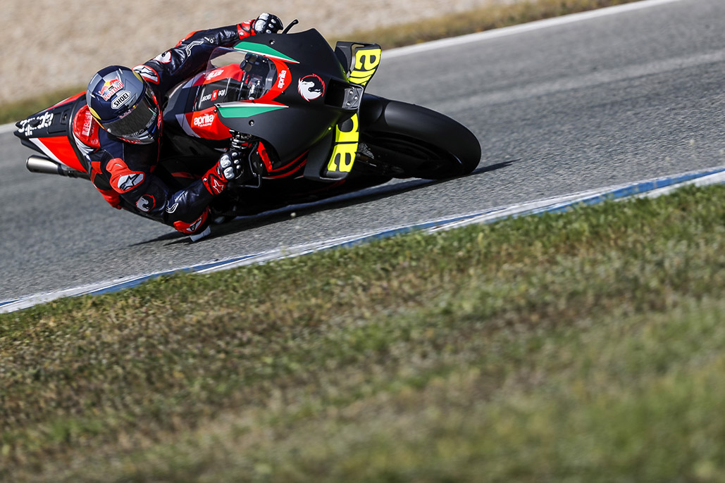 Andrea Dovizioso And Aprilia At Jerez