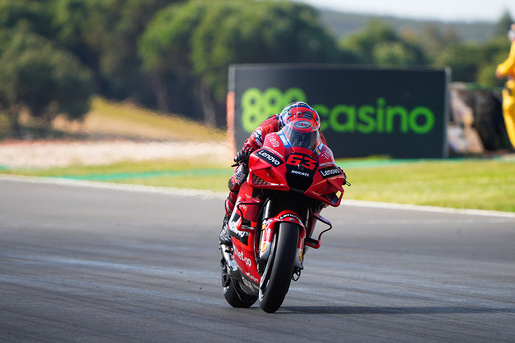 Bagnaia makes his mark as Marquez proves his speed on Day 1