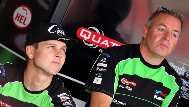 Luke Mossey joins Loris Cresson on the grid at Donington Park