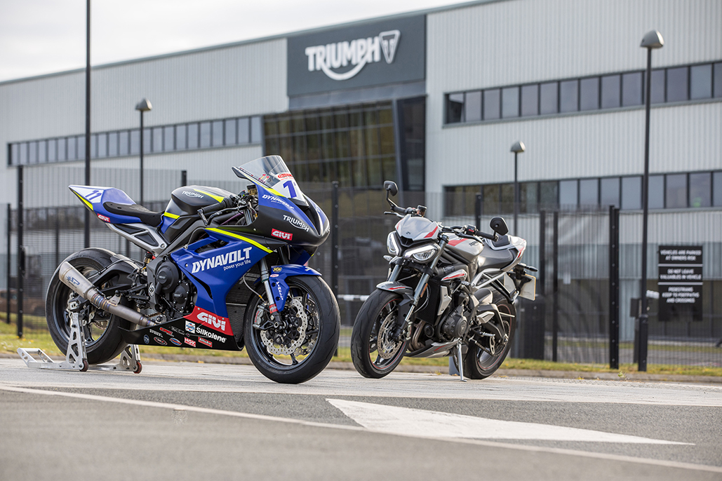 Dynavolt Triumph Street Triple 765 Rs 2021 Supersport Challenger Revealed