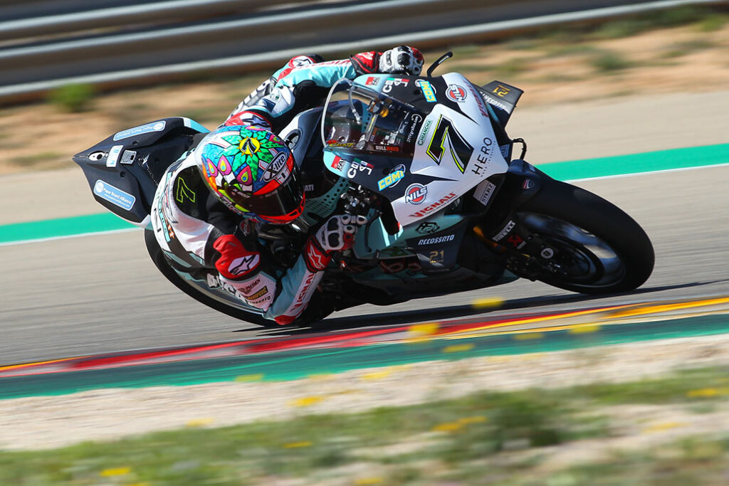 Davies edges factory Ducatis as just 0.111s separates top three at Aragon