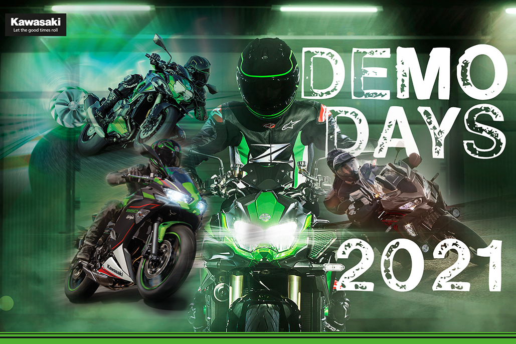 Discover Kawasaki’s 2021 range as Dealer Demo Day returns